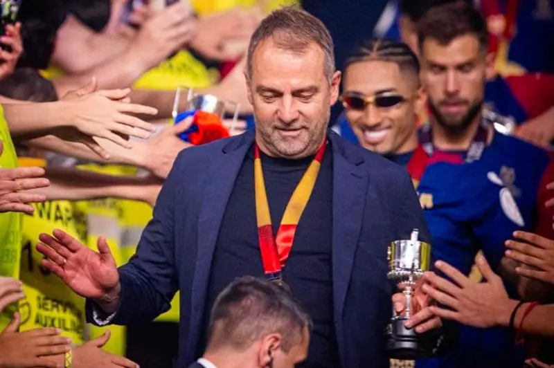 برشلونة يوشك على الإعلان عن تمديد عقد فليك بشكل رسمي